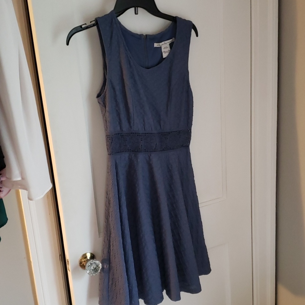 Blue dress